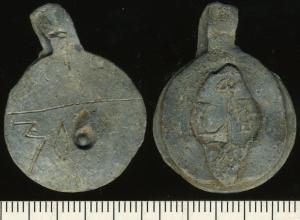 Cloth Seal, Cloth Worker's Personal Seal, Privy Mark, 4xx, LI, 1500~1825