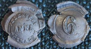 Hungarian, Flour Bag Seal, Anna Steam Mill