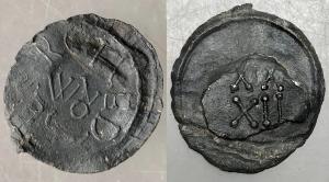 Cloth Seal, Searcher, Alnage, Roman Numeral, Image & Found by Mark Sowden