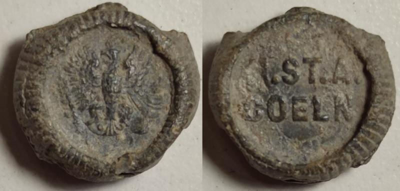 Prussian, Customs Seal, Cologne