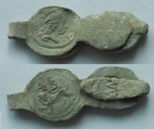 Cloth Seal, George I, Alnage, Lion, RWR Stamp