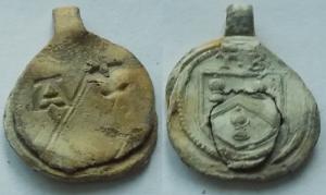 Cloth Seal, Cloth Worker's Personal Seal, Heraldic Device, Guild Arms?