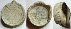 French, Customs Seal, Primes, Rouen