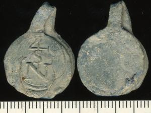 Cloth Seal, Cloth Worker's Personal Seal, Privy Mark SN, 1500~1825