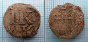 Russian Bale Seal, Cross on Shield Type (Possibly Narva)