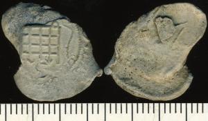 Cloth Seal, Alnage, County Portcullis