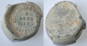 Seed Merchants, Alexander Cross & Sons Limited, Bag Seal