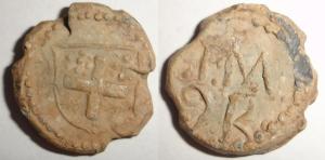 Russian Bale Seal, Cross on Shield Type (Possibly Narva)