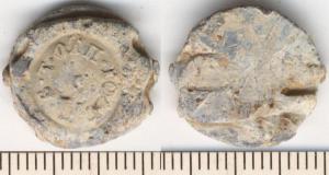 Russian, Circular Dated Seal