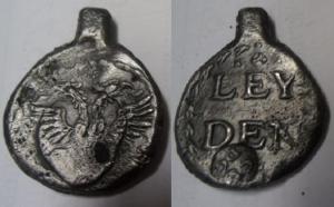 Cloth Seal, Dutch, Leiden, Double Headed Eagle